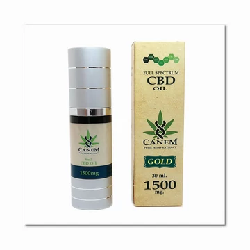 Cánem Gold CBD Olaj - 30ml. 1500mg. - Full Spectrum
