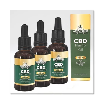 HENNEP® Full Spectrum CBD OIL 100mg pipetta