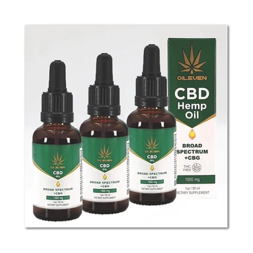 Oileven ® -THC mentes- CBD OIL 1000mg pipetta