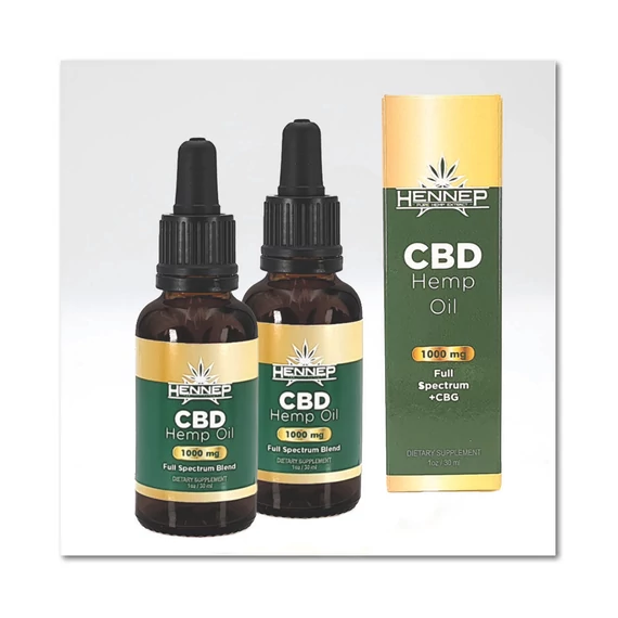 HENNEP® Full Spectrum CBD OIL 100mg pipetta